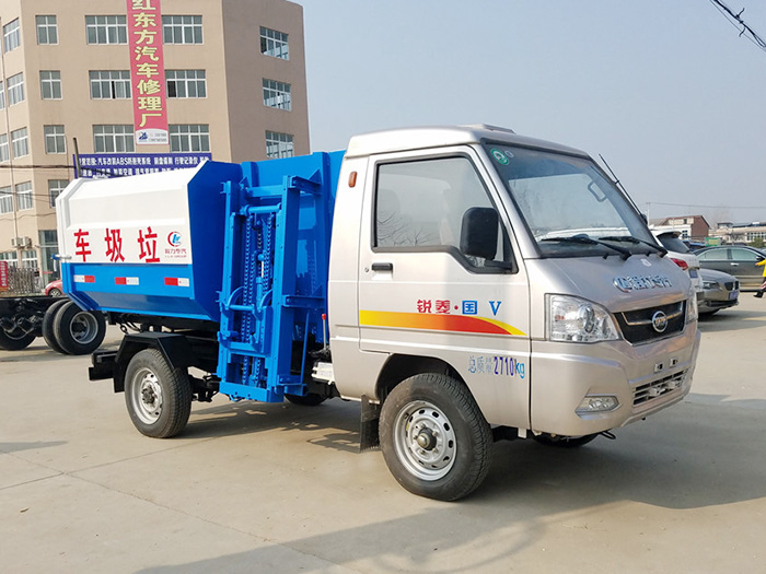 凱馬掛桶垃圾車-2方