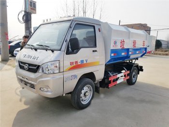 凱馬掛桶垃圾車-2方