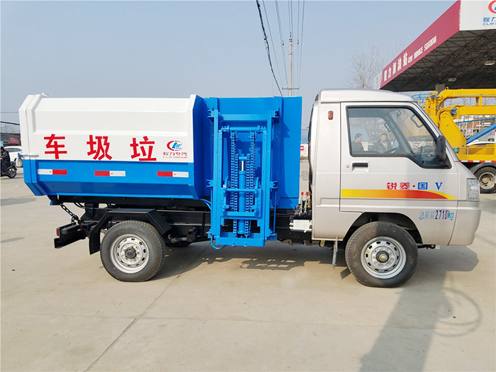凱馬掛桶垃圾車-2方