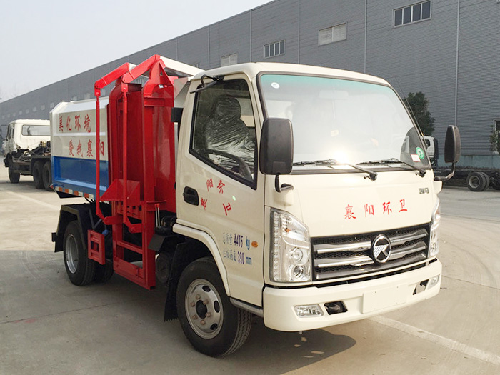 凱馬掛桶垃圾車-3方