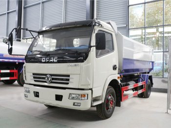東風(fēng)多利卡掛桶垃圾車-8方