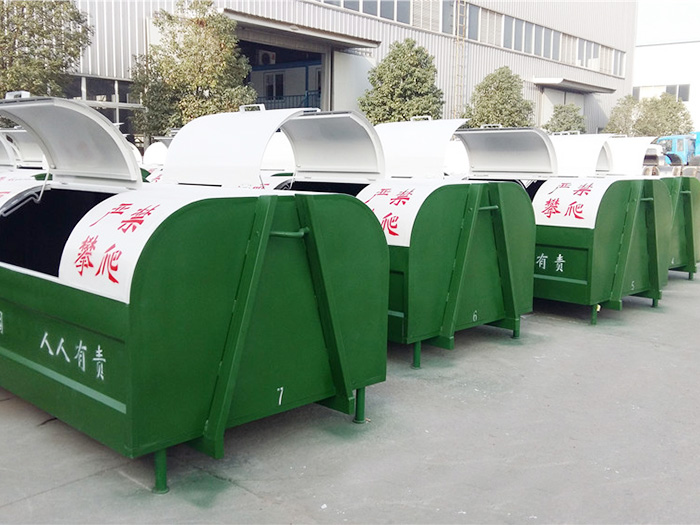 5方移動式垃圾箱車