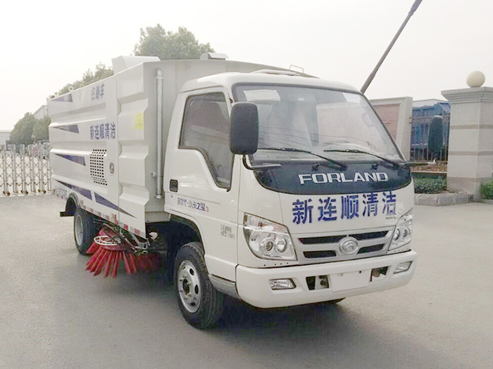 福田小卡掃路車