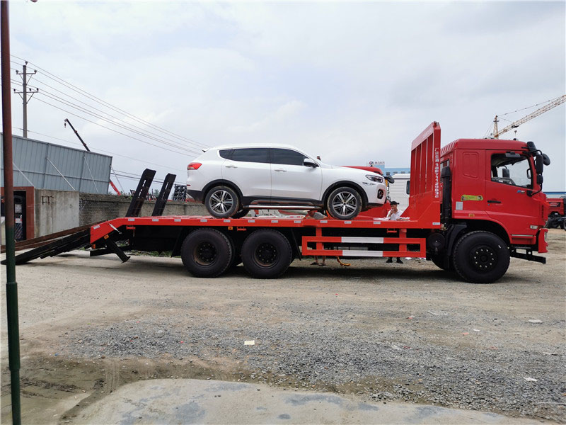 華神F5后八輪平板車