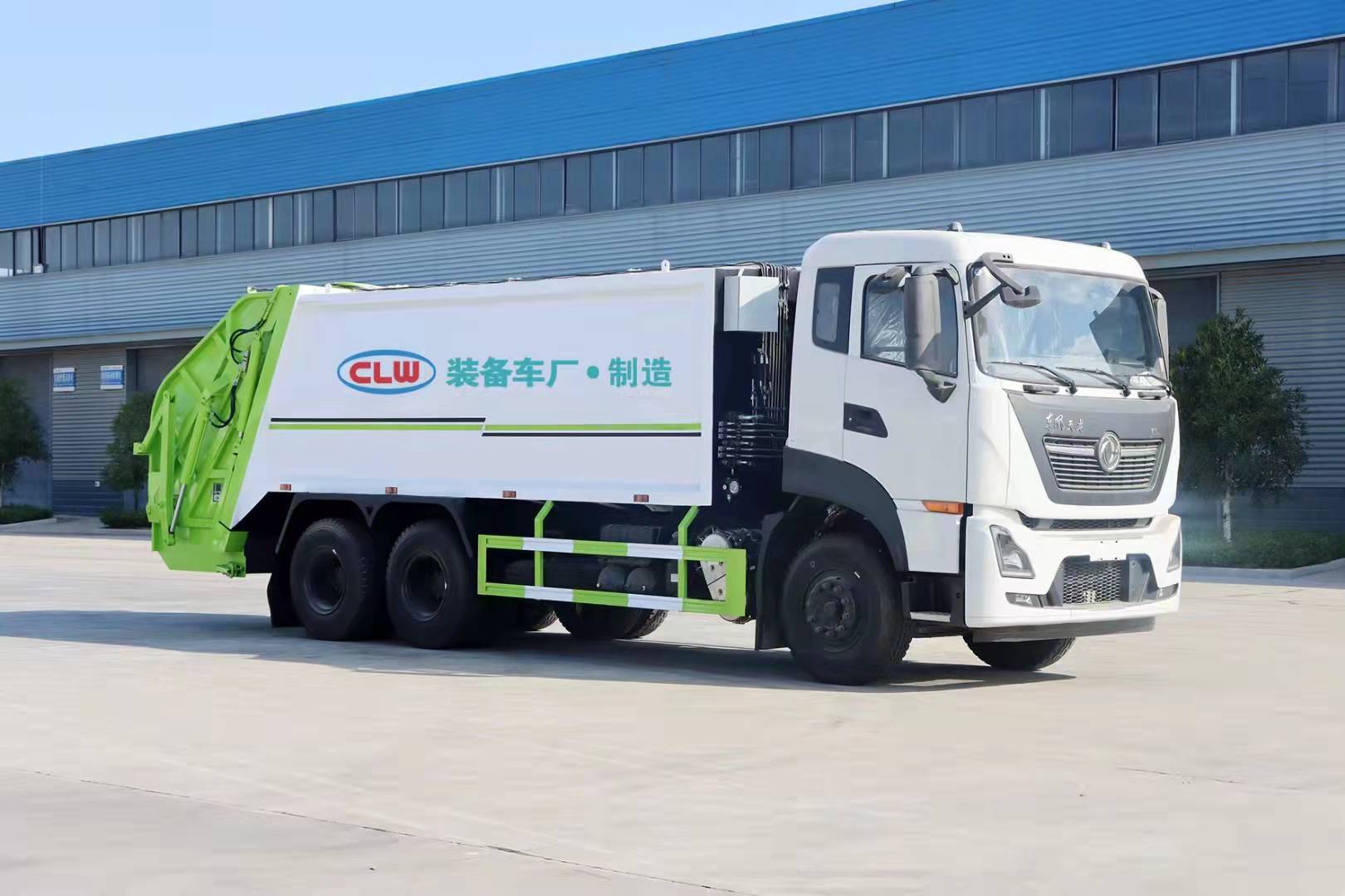 東風(fēng)天龍后雙橋壓縮式垃圾車