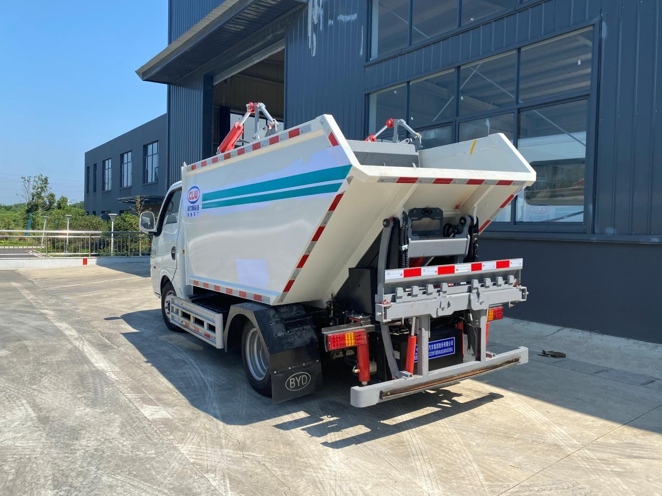 比亞迪3.5方T4純電動(dòng)自裝卸垃圾車