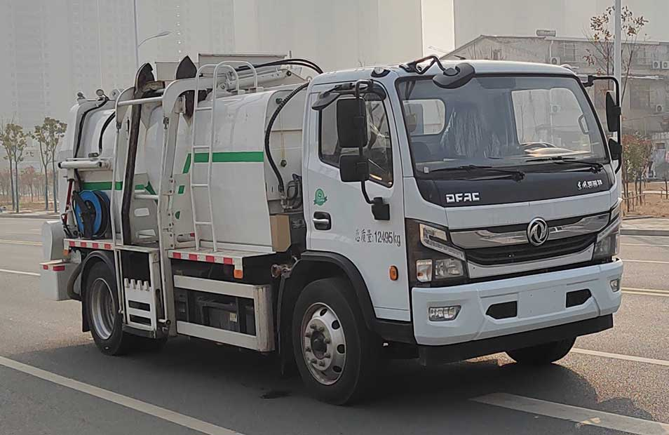 8方純電動(dòng)餐廚垃圾車