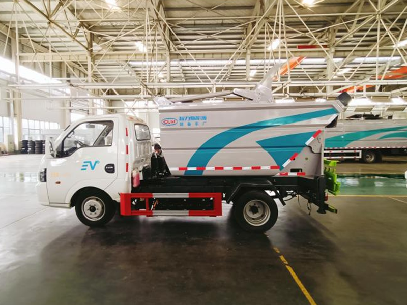 3.5方比亞迪T4純電動(dòng)自裝卸垃圾車(chē)