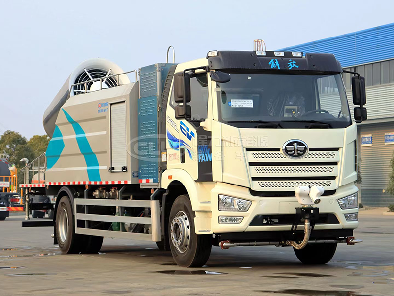 解放10方純電動(dòng)多功能抑塵車