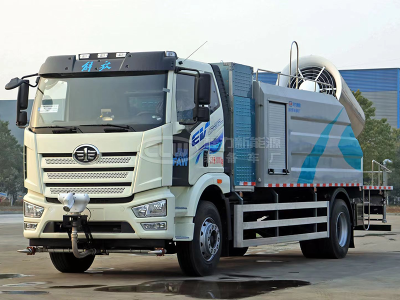 解放10方純電動(dòng)多功能抑塵車